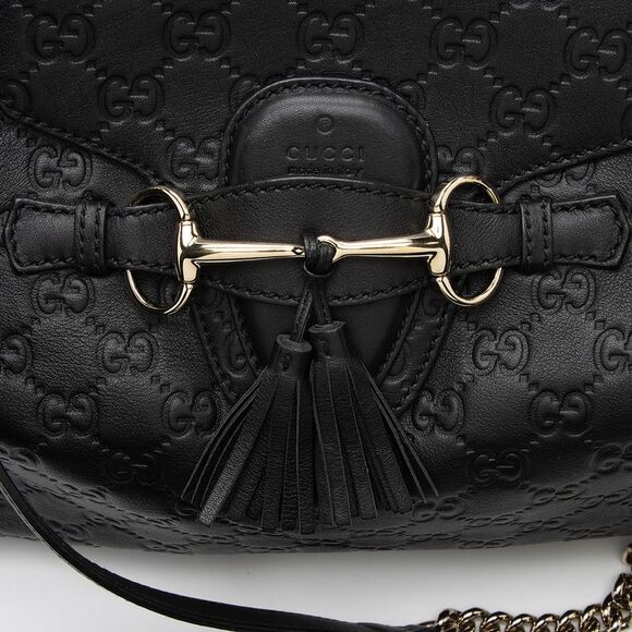 Gucci Guccissima Leather Emily Shoulder Bag - Picture 9 of 16